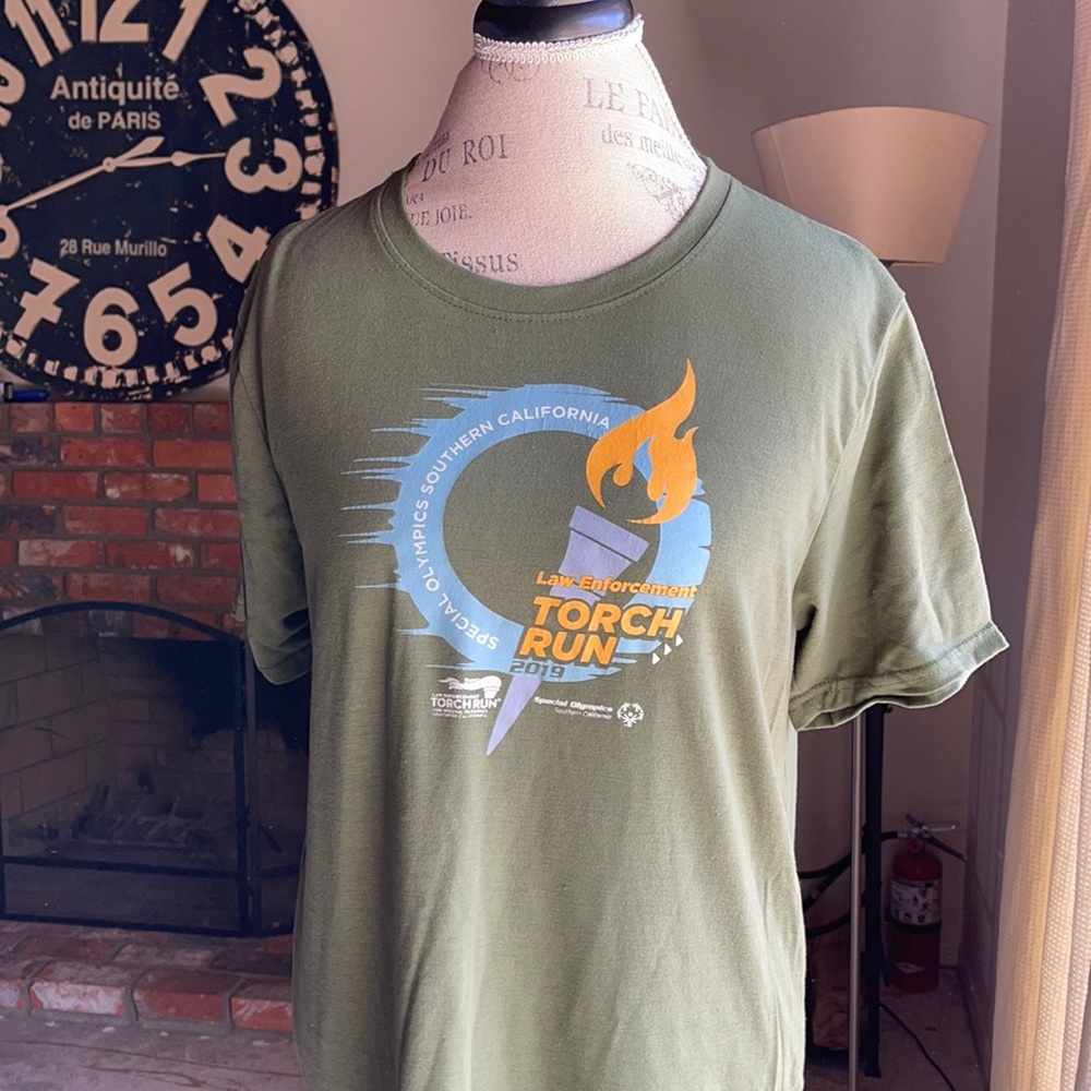Torch run tshirt